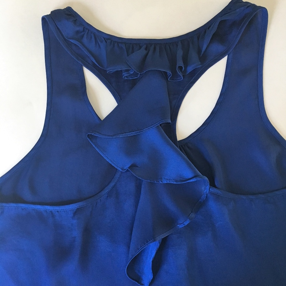 SALE  Violet & Claire Medium Blue Racerback Tank